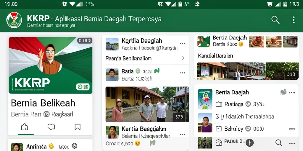 Tampilan antarmuka KKRP yang menarik dan fungsional.