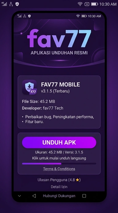 Unduh dan Instal APK fav77 untuk Android dengan Mudah