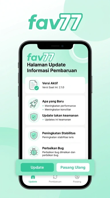 Riwayat Versi fav77 untuk Pengguna Android